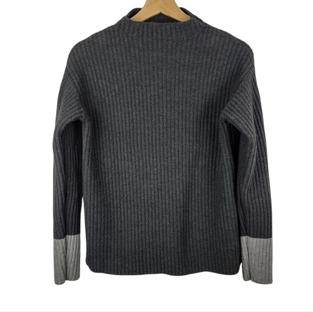 Carbon2Cobalt Women's Align Cotton Mock-neck Sweater